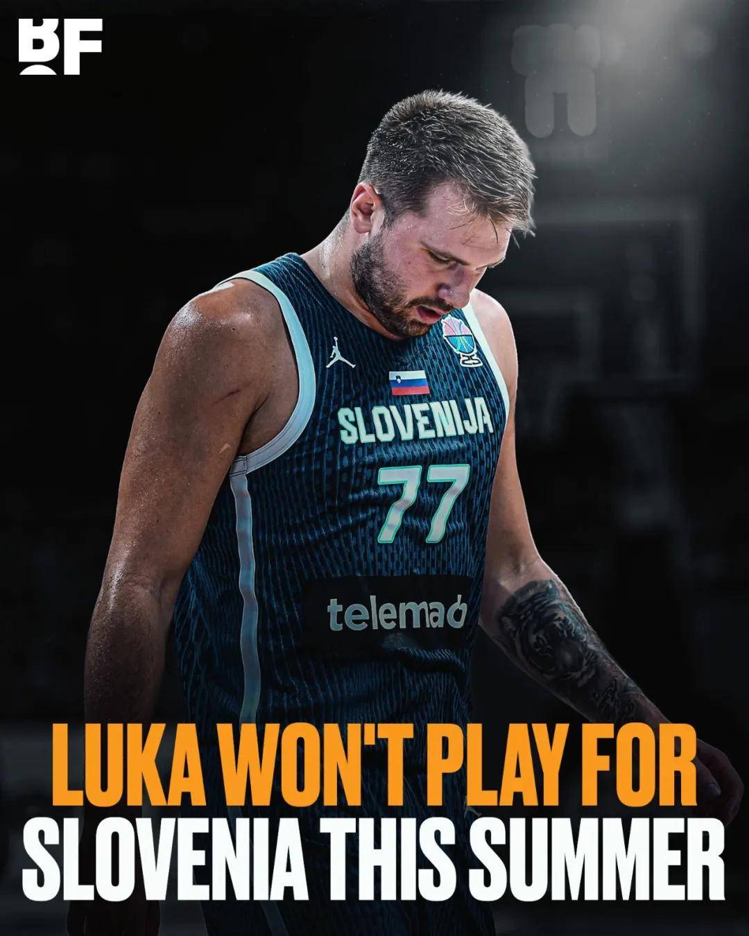 不打了！东契奇宣布退赛！詹姆斯回应是否退役